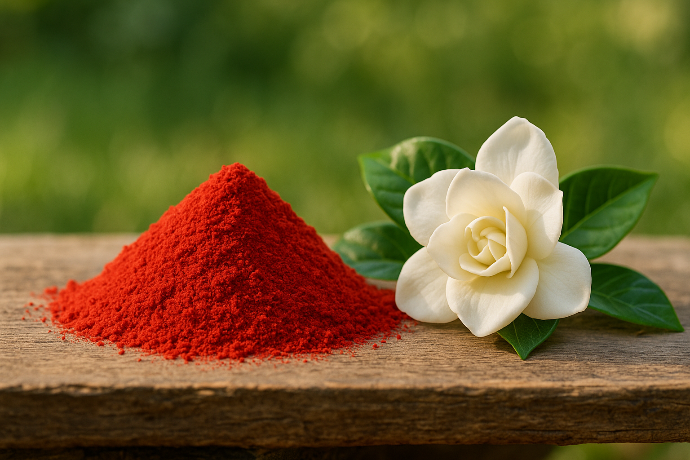 Gardenie rot WS P.E. für Kosmetik