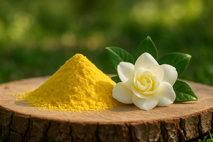 Gardenie gelb WS P.E. für Kosmetik
