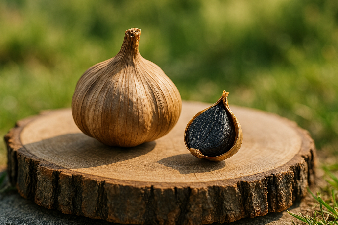 Schwarzer Knoblauch (Allium Sativum) P.E. 15:1