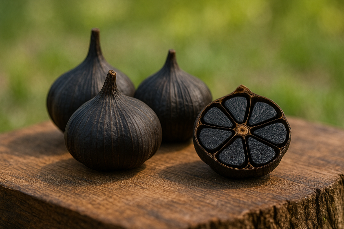 Black Garlic (Allium Sativum) P.E. 4:1