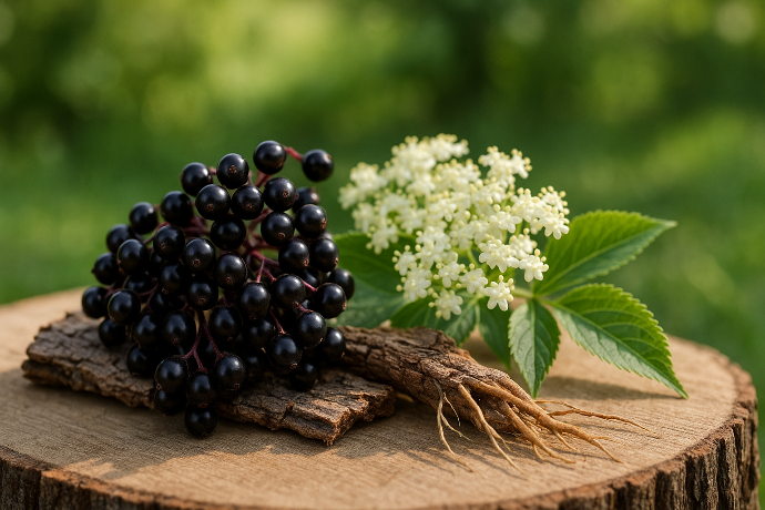 Black Elderberry Flower P.E. 5% Rutin