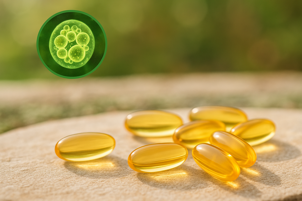 Algae Oil Softgel Capsules 40% DHA (15000)
